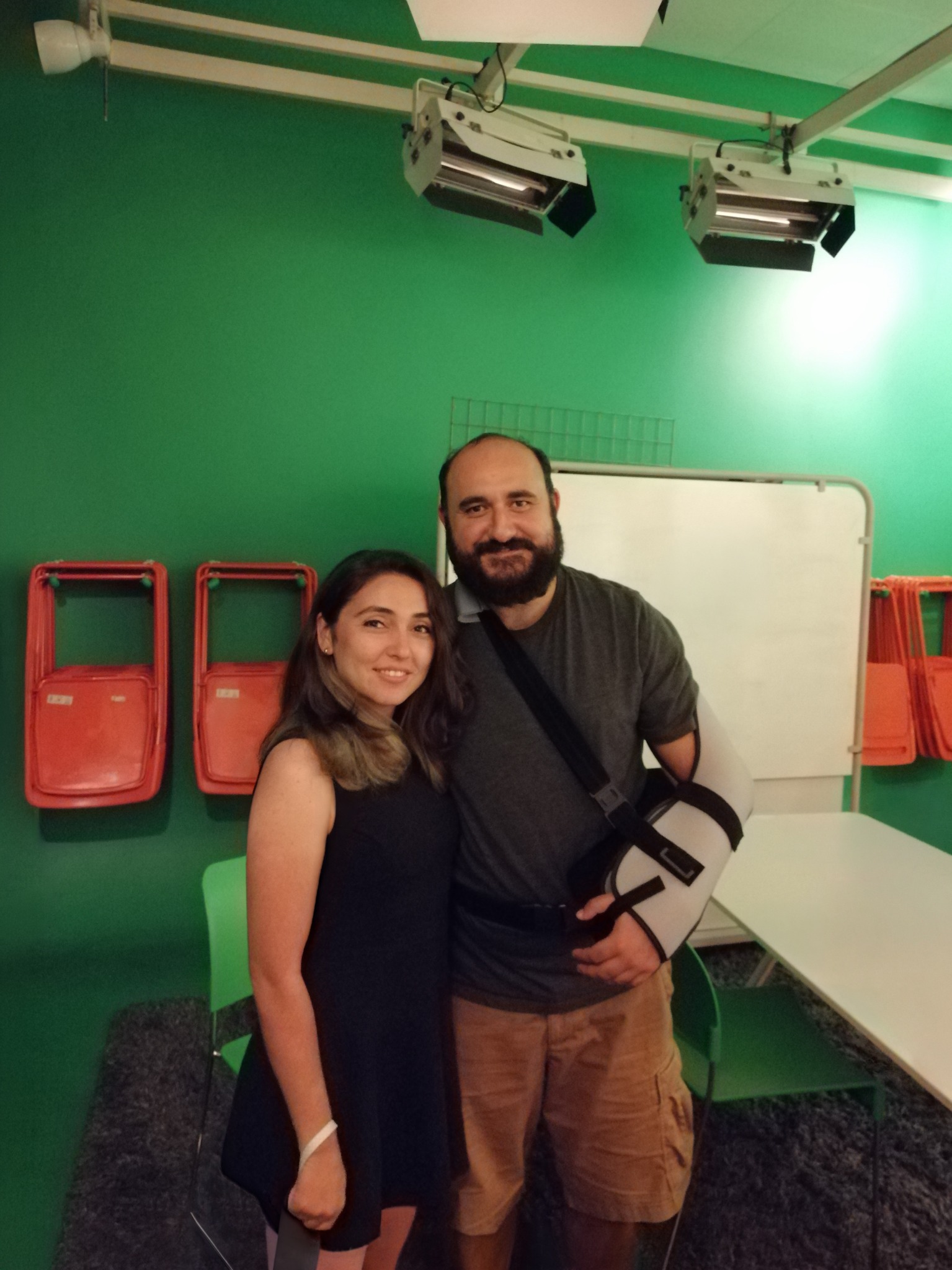 Yasemin Köroğlu'nun yıllar önce CCO ile çekilmiş fotoğrafı